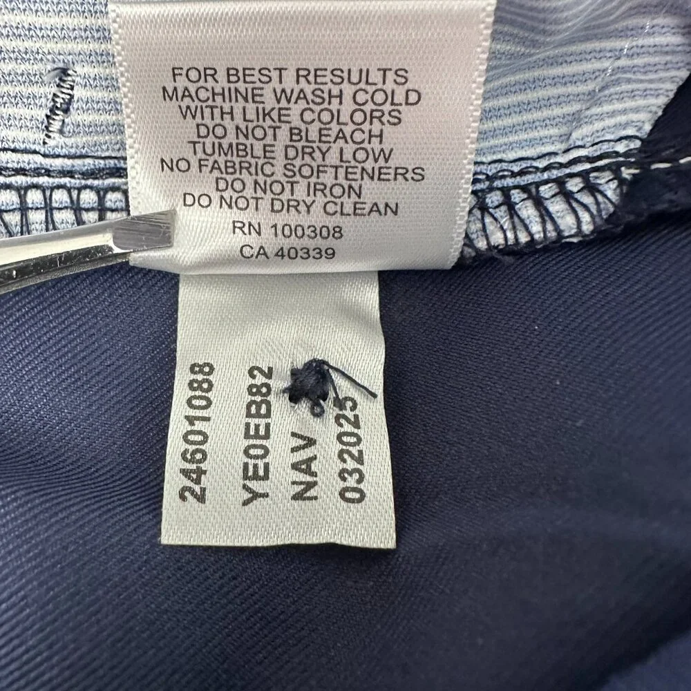 Peter Millar Youth Salem Performance Classic Fit Golf Short, Size L (11-12) Navy